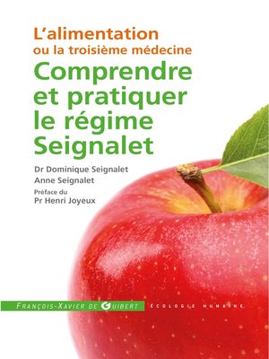 cover image of Comprendre et pratiquer le régime Seignalet